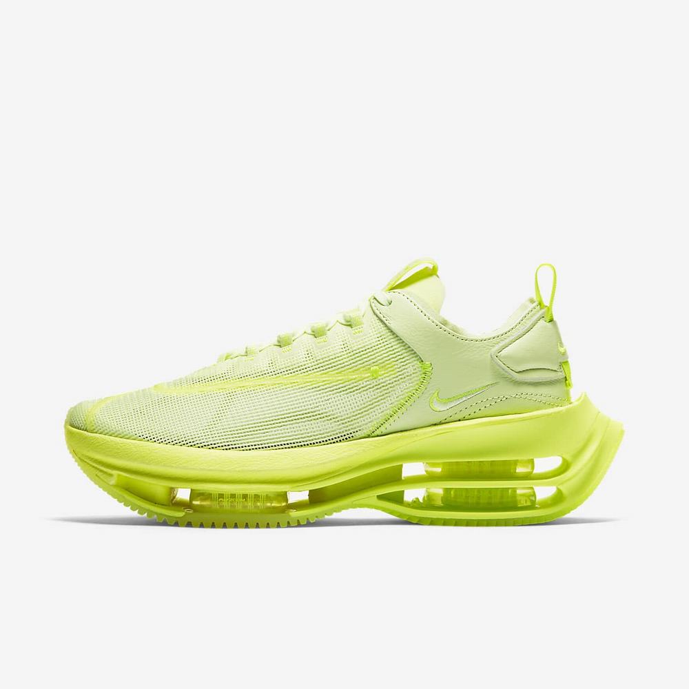 Basket Nike Zoom Double Stacked Fluo 2570-918 Volt/Barely Volt/Volt Homme | UEO-33316614